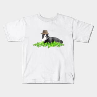 Border Collie Dog Kids T-Shirt